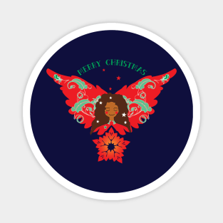 Angel Merry Christmas Magnet